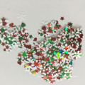 Christmas craft decoration tree snowflake glitter powder